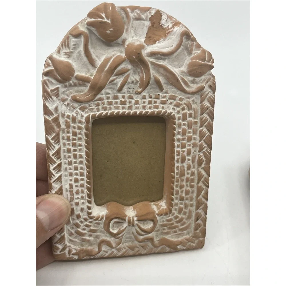 3 Midwest‎ Mini Picture Frame Photo Terracotta 1.5